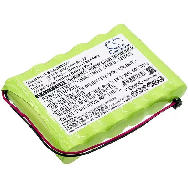 Replacement for ADT Impassa Wireless Alarm Systems Battery, Ilc, Mfr#: WX-R3DS-6